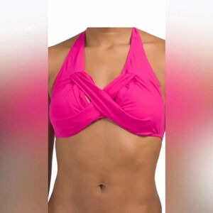 PROFILE BY GOTTEX Tutti Frutti Bikini Top 32 C Color: Raspberry
